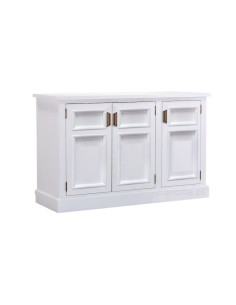 KOMODA DREWNIANA BIAŁA 2