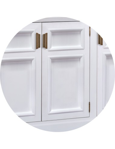 KOMODA DREWNIANA BIAŁA