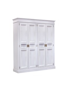 SZAFA BIAŁA DREWNIANA