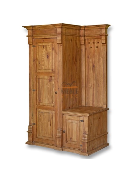 Garderoba z drewna do przedpokoju