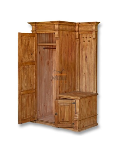 Garderoba z drewna do przedpokoju