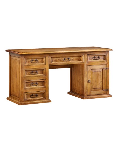 BIURKO DREWNIANE Z SZUFLADĄ