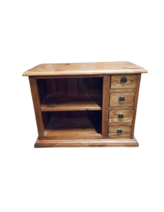 Komoda na wina z drewna - outlet