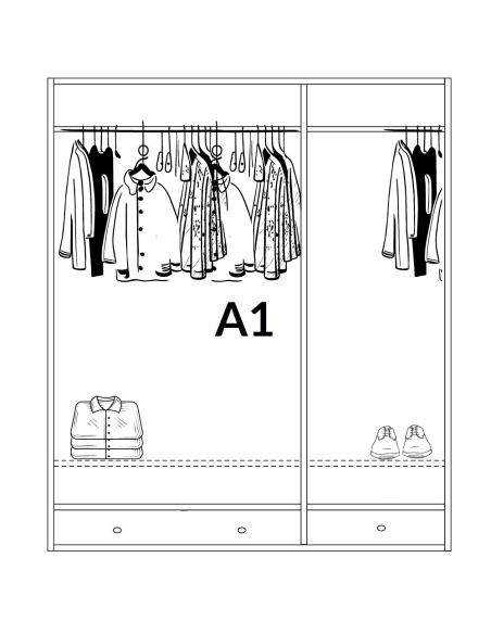 SZAFA Z DREWNA LITEGO 3