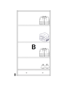 SZAFA WOSKOWANA Z PARZENICAMI 2