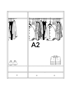 SZAFA Z DREWNA 3 W STYLU GÓRALSKIM 2