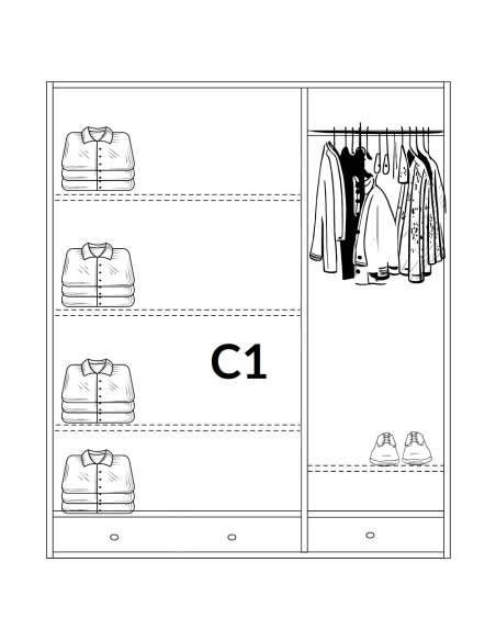 DREWNIANA WOSKOWANA SZAFA W STYLU GÓRALSKIM