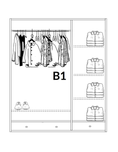 Drewniana szafa 3 Prowansja 2