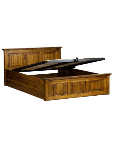 ŁÓŻKO WOSKOWANE 200 Z POJEMNIKIEM NA POŚCIEL