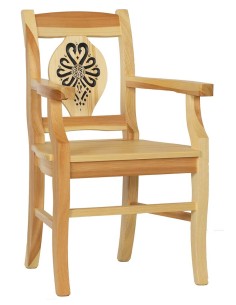 FOTEL DREWNIANY W STYLU GÓRALSKIM