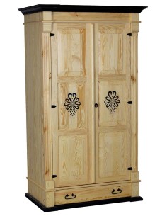 SZAFA DWUKOLOROWA W STYLU GÓRALSKIM