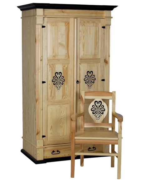 SZAFA GÓRALSKA DWUKOLOROWA