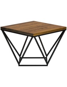 Industrialny stolik kawowy czarny