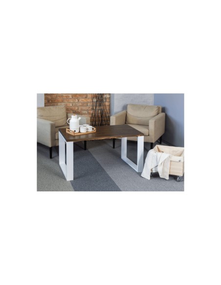 Ława kawowa industrialna biała