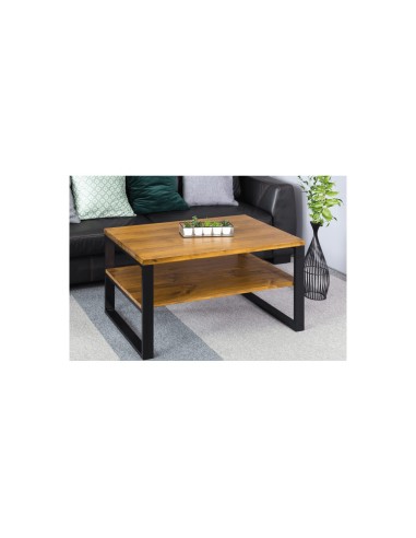 Stolik kawowy w stylu industrialnym