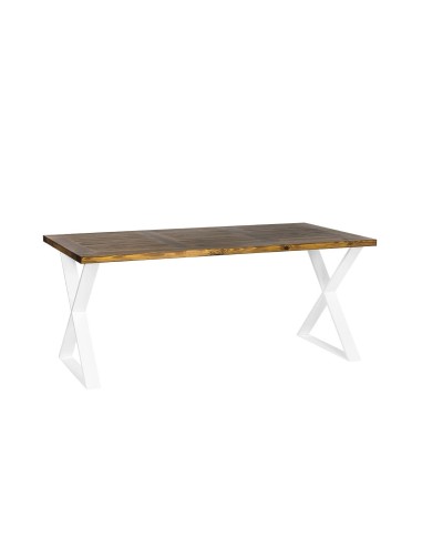 Nowoczesny stół industrialny 80 szczotkowany