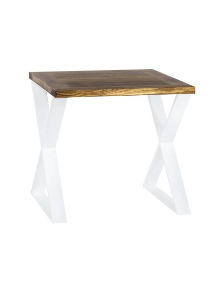 Nowoczesny stół industrialny 80 chrom