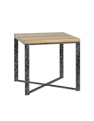 Stół metal drewno 80 stal