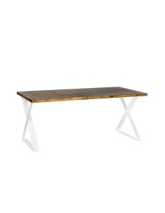 Nowoczesny stół industrialny 80 biały 2