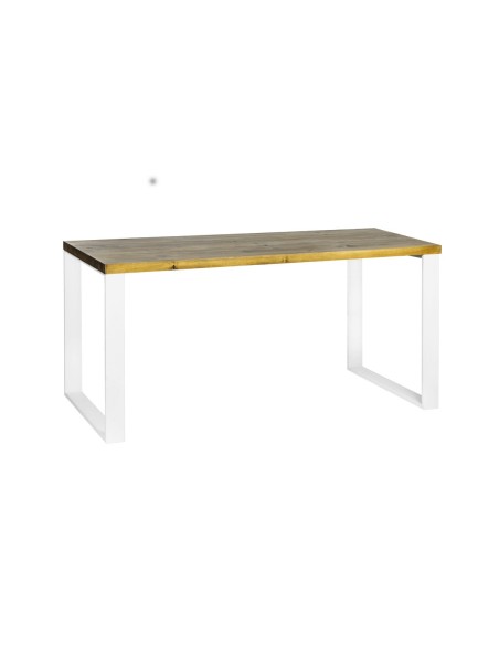 Biurko industrialne loft białe