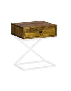 Szafka nocna industrialna biała