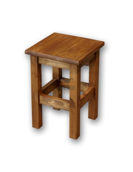 Taboret drewniany do kuchni