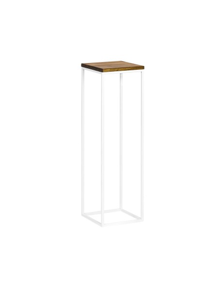 Kwietnik loftowy biały