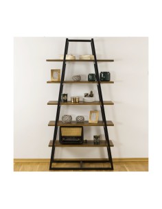 Regał drewniany industrialny 2