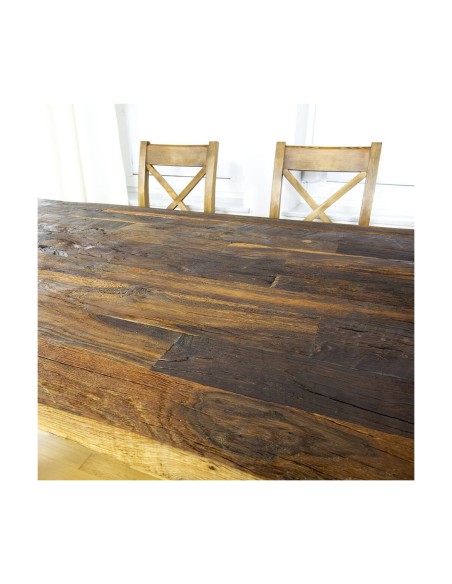 Stół z dębowych desek unikat
