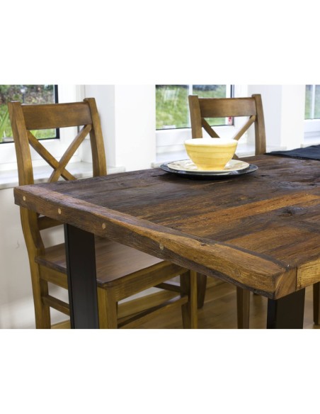 Stół z dębowych desek unikat