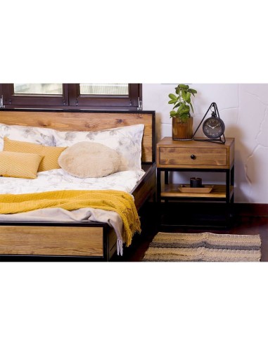 Szafka nocna design skandynawski loft