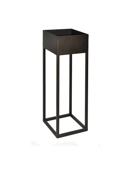 Doniczka czarna loft industrial