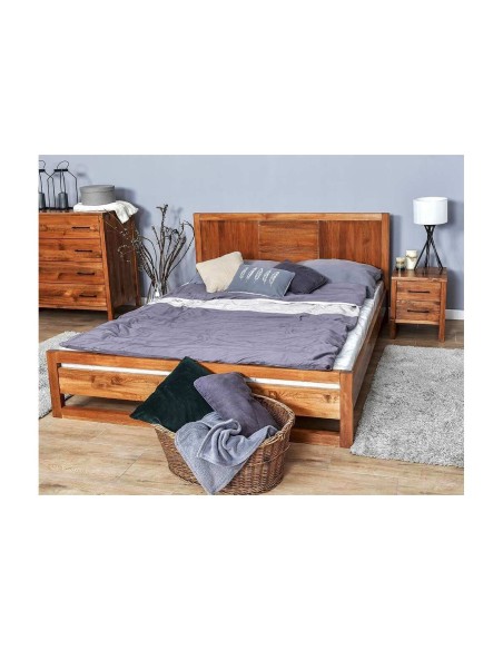 Komoda z drewna w stylu skandynawskim