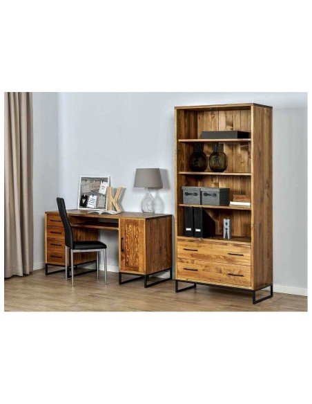 Biurko drewniane z szufladami