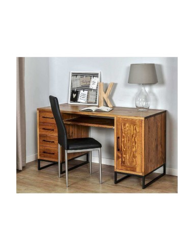 Biurko drewniane z szufladami