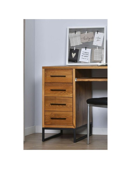 Biurko drewniane z szufladami