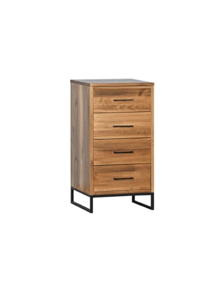 Komoda czarna loftowa