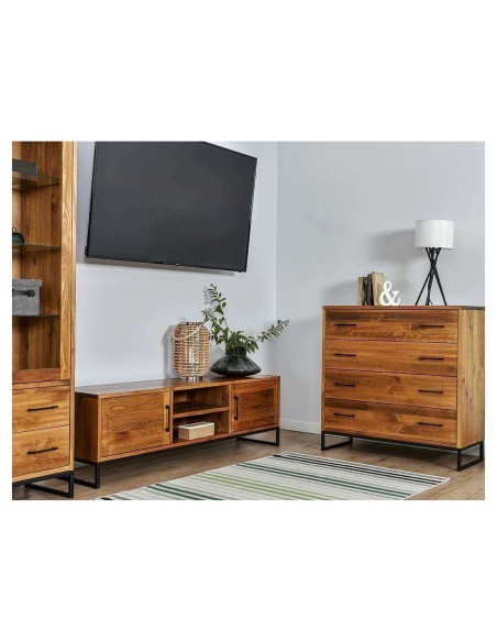 Komoda loft z szufladami