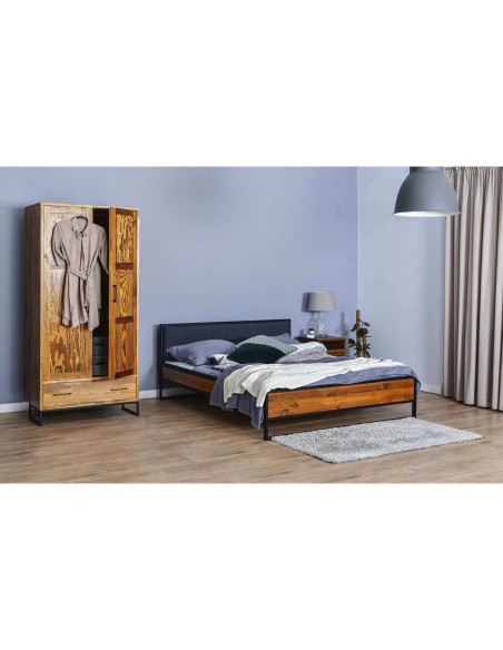 Szafa loft metal drewno