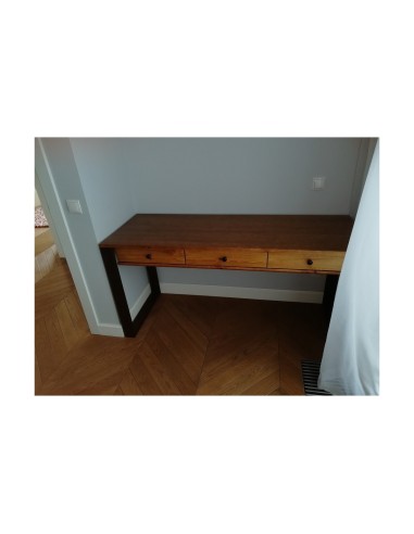 Biurko loftowe z szufladami