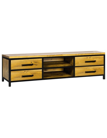 Szafka RTV z drewna litego