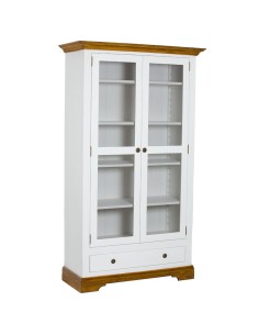 WITRYNA DREWNIANA PODWÓJNA PROWANSJA