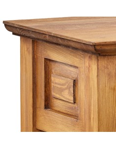 STÓŁ KAWOWY WOSKOWANY 70 1  SZUFLADA PRZELOT 2