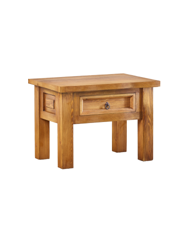 STÓŁ KAWOWY WOSKOWANY 70 1  SZUFLADA PRZELOT