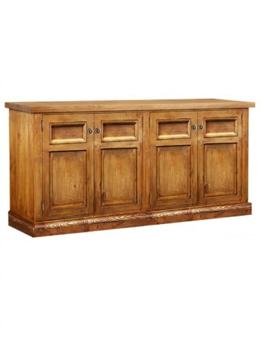 KOMODA WOSKOWANA CZTERODRZWIOWA