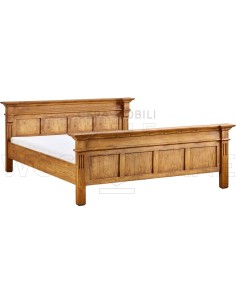 STYLOWE DREWNIANE ŁÓŻKO 200