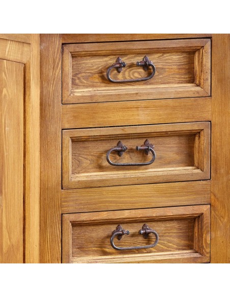 STYLOWA DREWNIANA SZAFKA - WYPRZEDAŻ