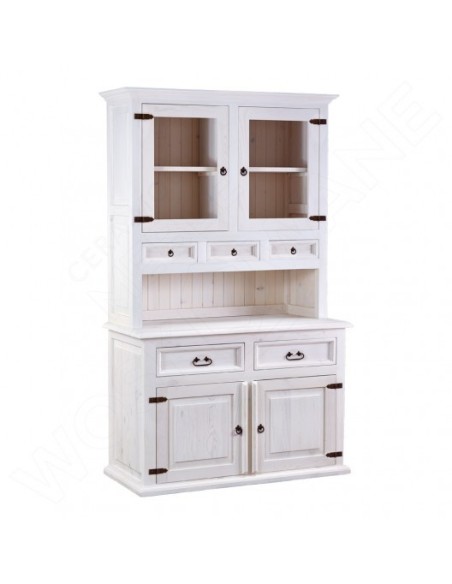 BIAŁY KREDENS Z DREWNA 2