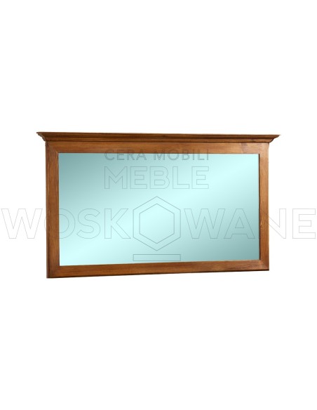 LUSTRO Z RAMĄ DREWNIANĄ 120