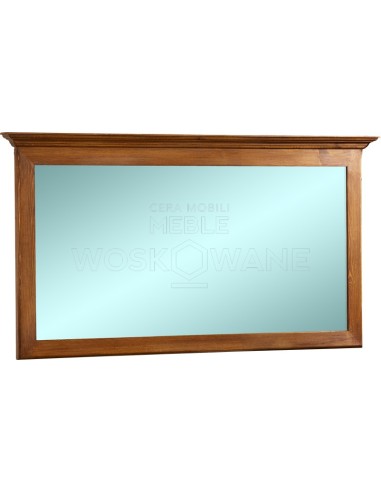 LUSTRO Z RAMĄ DREWNIANĄ 120